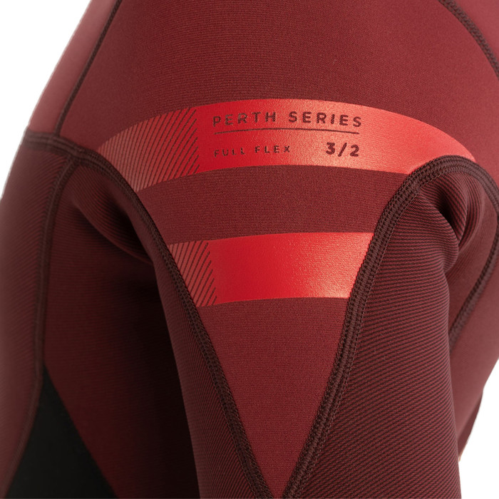 2024 Jobe Mens Perth 3/2mm Back Zip Shorty Wetsuit 30362100 - Red